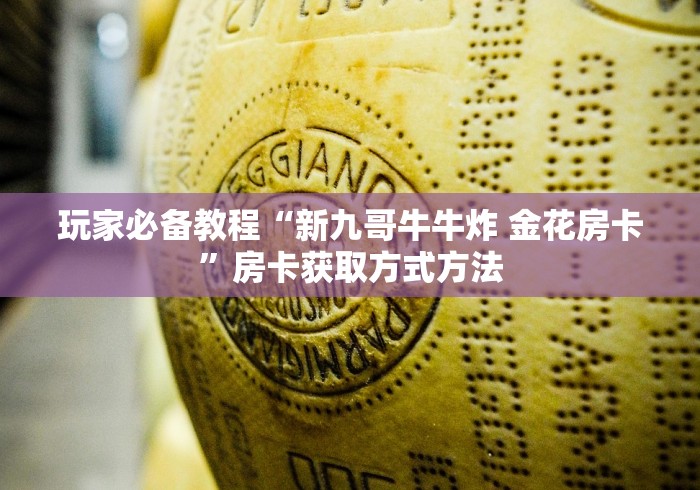 房卡必备教程“新二号大厅牛牛房卡”详细房卡使用教程