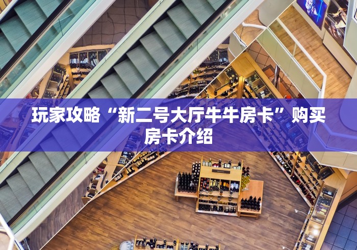 玩家攻略“新二号大厅牛牛房卡”购买房卡介绍